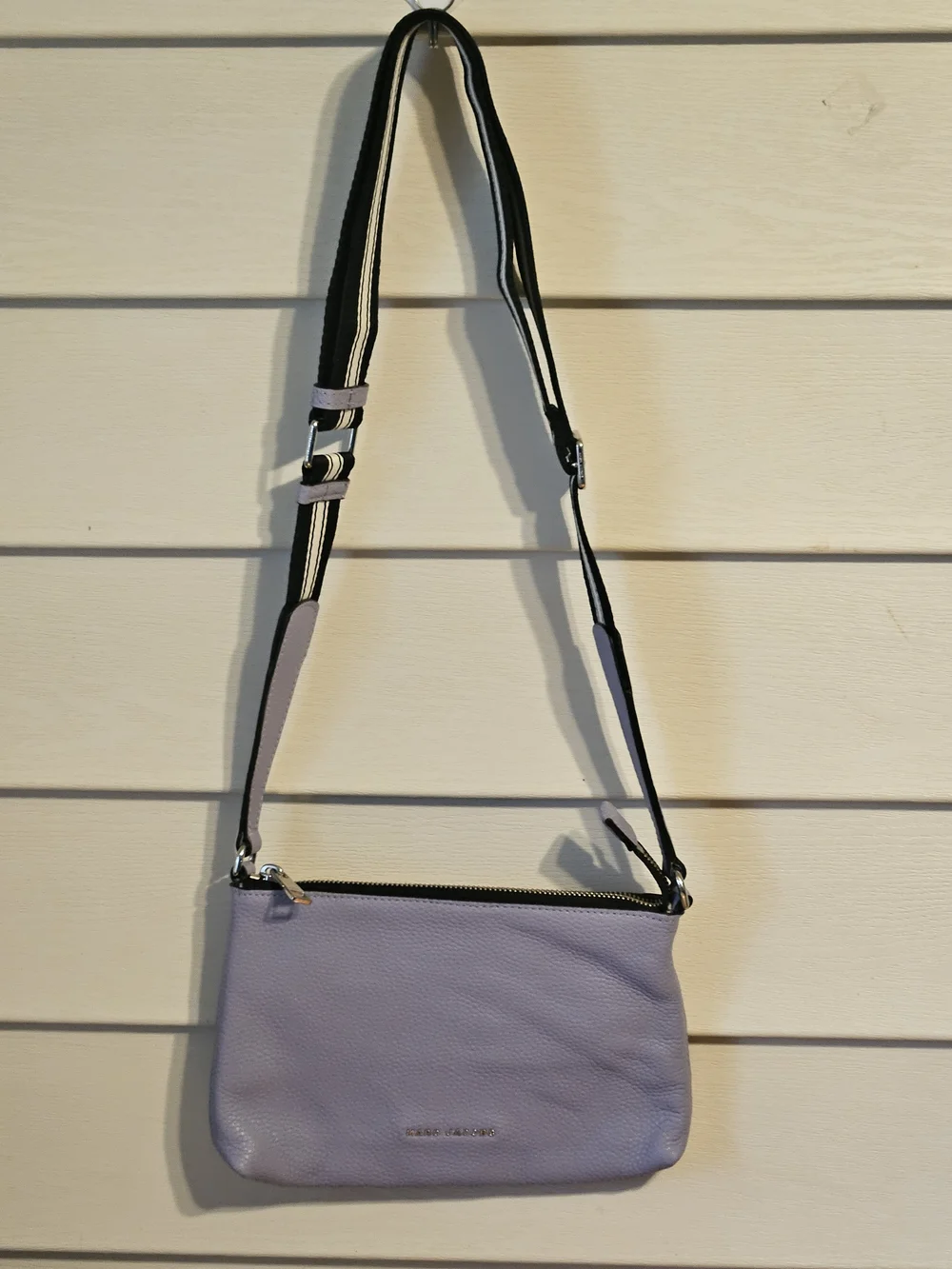 Marc Jacobs Lavender Leather Crossbody Bag - Excellent Condition!